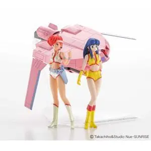 1/20 Dirty Pair, Kei & Yuei mit 1/300 Lovley Angel