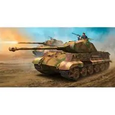 1/35 Sd.Kfz. 182 Königs-Tiger, Porsche Turm mit Zimmerit