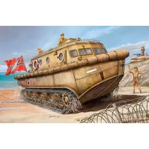 1/35 Deutscher Land-Wasser-Schlepper, frühe Produktion