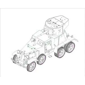 1/35 BA-6, Panzerwagen