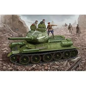 1/48 T-34/85 Modell 1944, flacher Turm