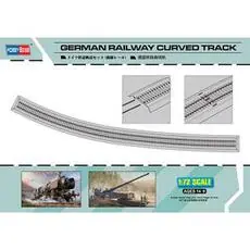 1/72 Eisenbahnschienen, Kurve