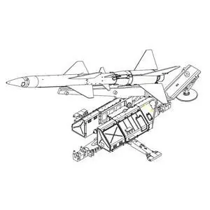 1/72 SAM-2 mit Abschussrampe