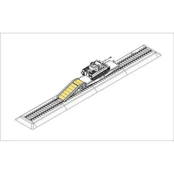 1/72 Plattformwagen Typ Ssyms80 w. PzKpfw VI Ausf E Tiger I