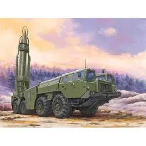 1/72 Raketenwerfer 9P117M1 mit R17 Rakete auf Elbrus, Scud B