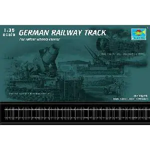 1/35 Deutsche Eisenbahnschienen