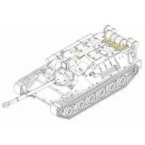 1/35 ASU-85 Airborne self-propelled Gun Mod. 1956