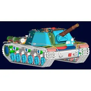 1/35 SU-152, späte Version