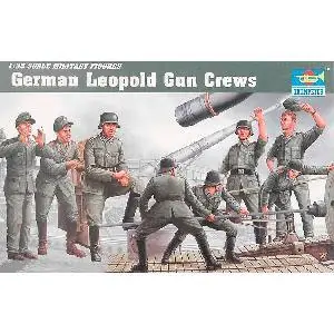 1/35 Besatzung für Leopold Geschütz, 8 Mann