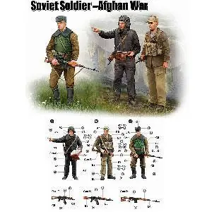 1/35 Sowjetische Soldaten in Afghanistan