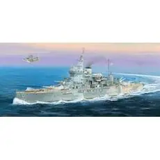 1/350 HMS Warspite, 1942
