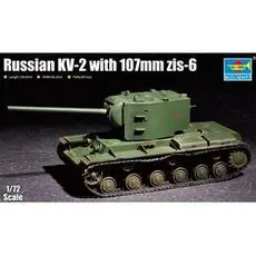 1/72 KV-2 mit 107 mm Zis 6