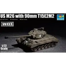 1/72 M26 mit 90mm T15E2M2