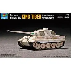 1/72 Königstiger mit Porsche-Turm/Zimmerit