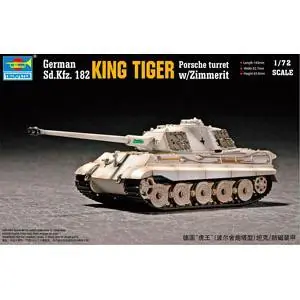 1/72 Königstiger mit Porsche-Turm/Zimmerit