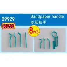 Werkzeug: Halterung für Sandpapier