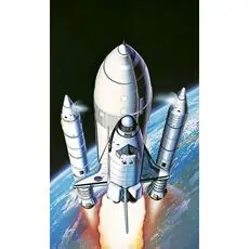 1/288 Space Shuttle mit Trägerrakete