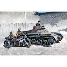 1/35 Panzer I Ausf. B & Motorrad