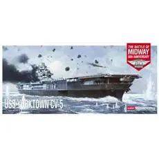 1/700 USS Yorktown CV-5 Schlacht um Midway