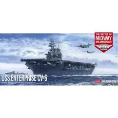 1/700 USS Enterprise CV-6 Schlacht um Midway