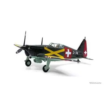 1/72 Morane D-3800 (1943) - J-74 mit Manöverkreuz
