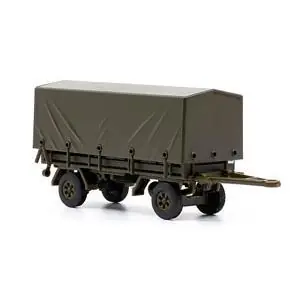 1/87 Infanterie-Anhänger SIG 1973 mit Plane hoch