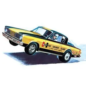 1/25 1966er Plymouth Barracuda, Hemi under Glass