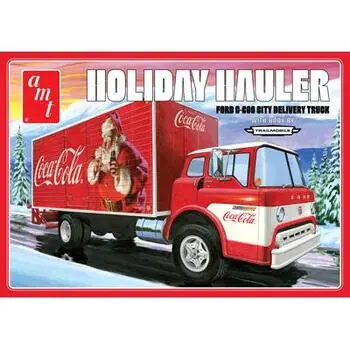 1/25 Ford C-600 City Holiday Delivery Truck Coca-Cola