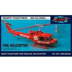 1/72 Feuerwehrhubschrauber, Snap Kit *