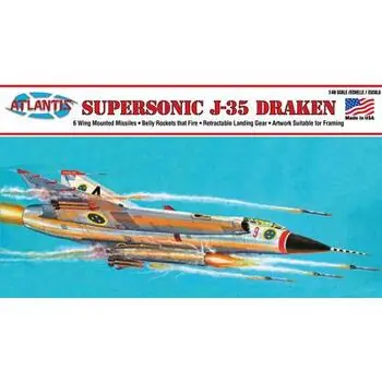 1/48 Supersonic Saab Draken J-35