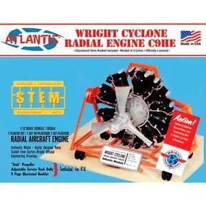 1/12 Wrigth Cyclone Radial-Maschine