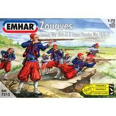 1/72 Krim-Krieg: Französische Zuaven Soldaten *