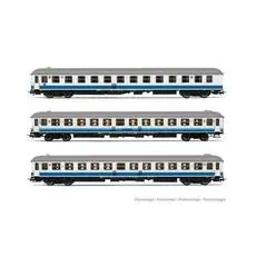 RENFE, 3-tlg. Set Reisezugwagen Estrella Picasso
