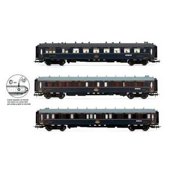 CIWL, 3-teilige Zugpackung Sud-Expreso (Set 2/2),bestehend aus VPC Étoile du Nord + WL + WL