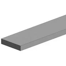 Vierkantprofile, 350x0,75x2,50mm, 10 Stück