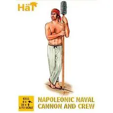 1/72 Schiffs-Kanonen und Crew