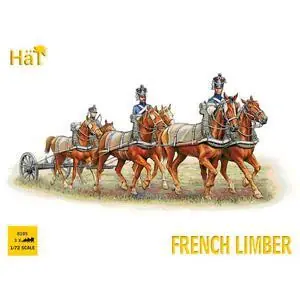 1/72 Französisches Pferdegespann