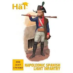 1/72 Spanische leichte Infanterie