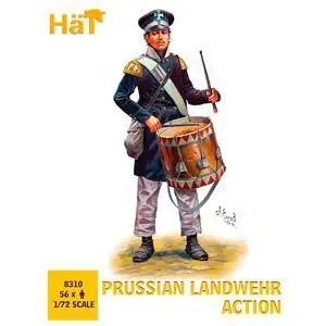 1/72 Preußische Landwehr, in Aktion