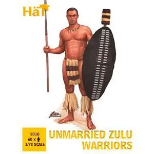 1/72 Zulu-Krieger, ledig