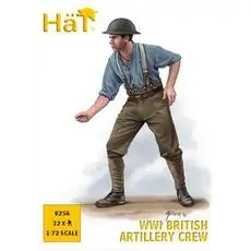 1/72 WWI Britische Artillerie-Mannschaft