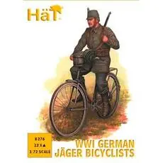 1/72 WWI Deutsche Feldjäger auf Fahrrad