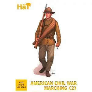 1/72 Amerikanischer Bürgerkrieg, marschierend