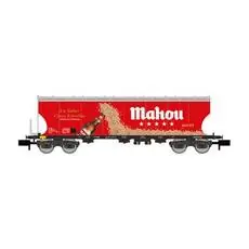 RENFE, vierachsiger rundflügeliger Hopper-Wagen, Mahou-Lackierung, Ep. V RENFE, vierachsiger rundflügeliger Hopper-Wagen, Mahou-Lackierung, Ep. V