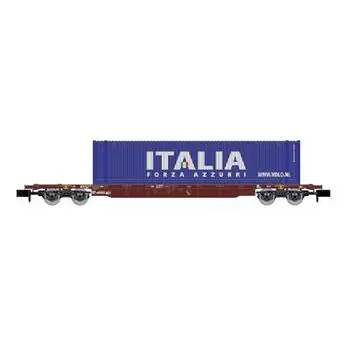 FS, 4-achs. Containerwagen Sgnss