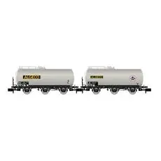 SNCF, 2-tlg. Set 3-achs. Kesselwagen
