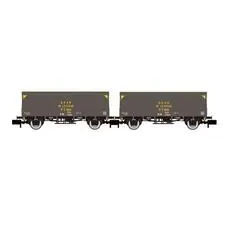 RENFE, 2-tlg. Set 2-achs. gedeckter Güterwagen J300.000