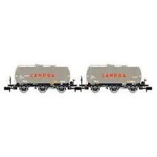 RENFE, 2-tlg. Set dreiachsiger Kesselwagen CAMPSA