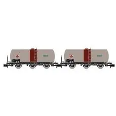 SNCF, 2-tlg. Set dreiachsiger Weinkesselwagen, SGTL SEWAR