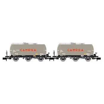 RENFE, 2-tlg. Set dreiachsiger Kesselwagen CAMPSA